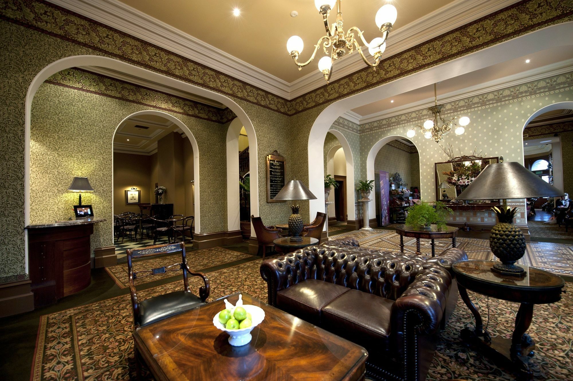 Craig'S Royal Hotel Ballarat Exterior foto The lobby of the hotel